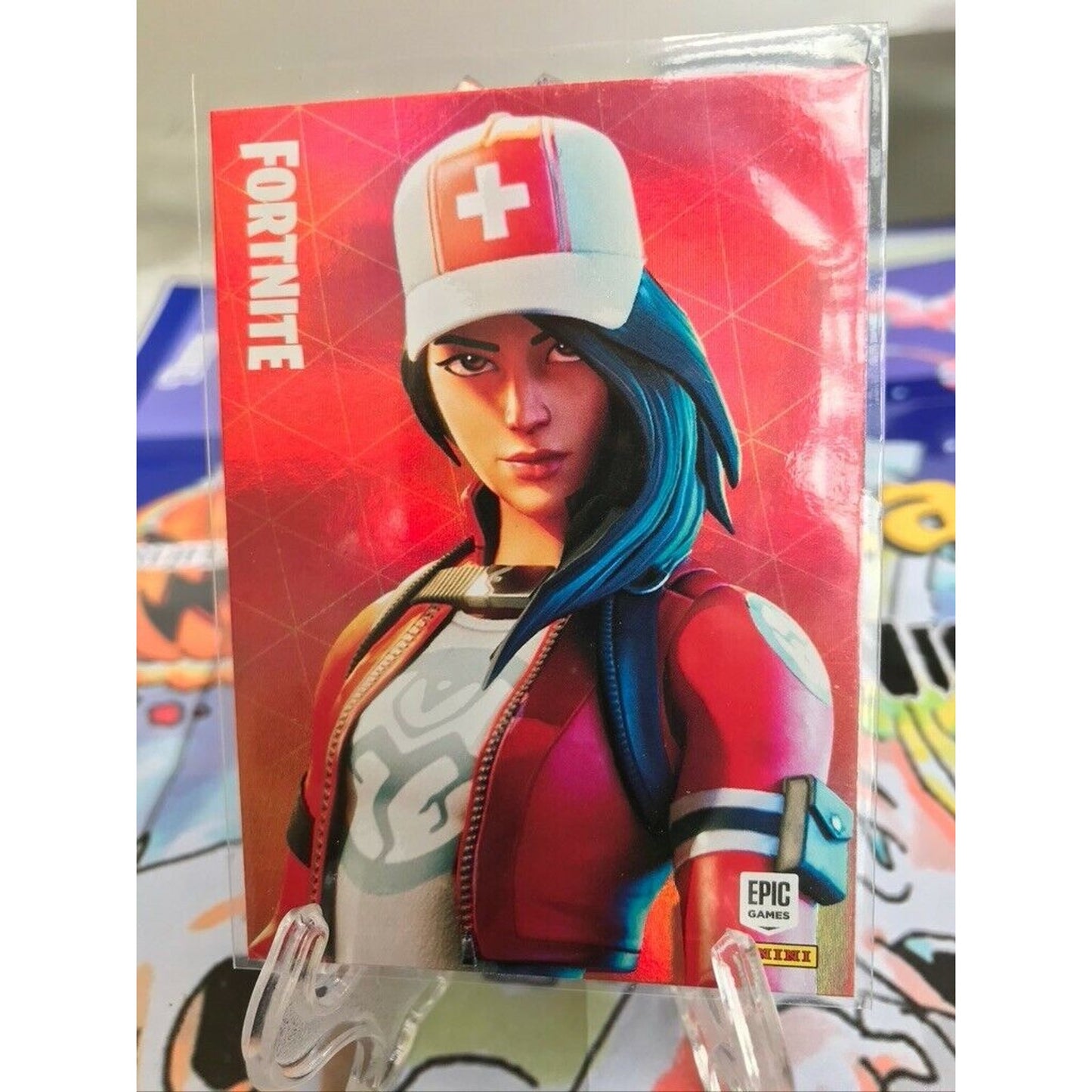 Holo Rare Card Fortnite Series 2 REMEDY #90 PACK FRESH BRAND NEW