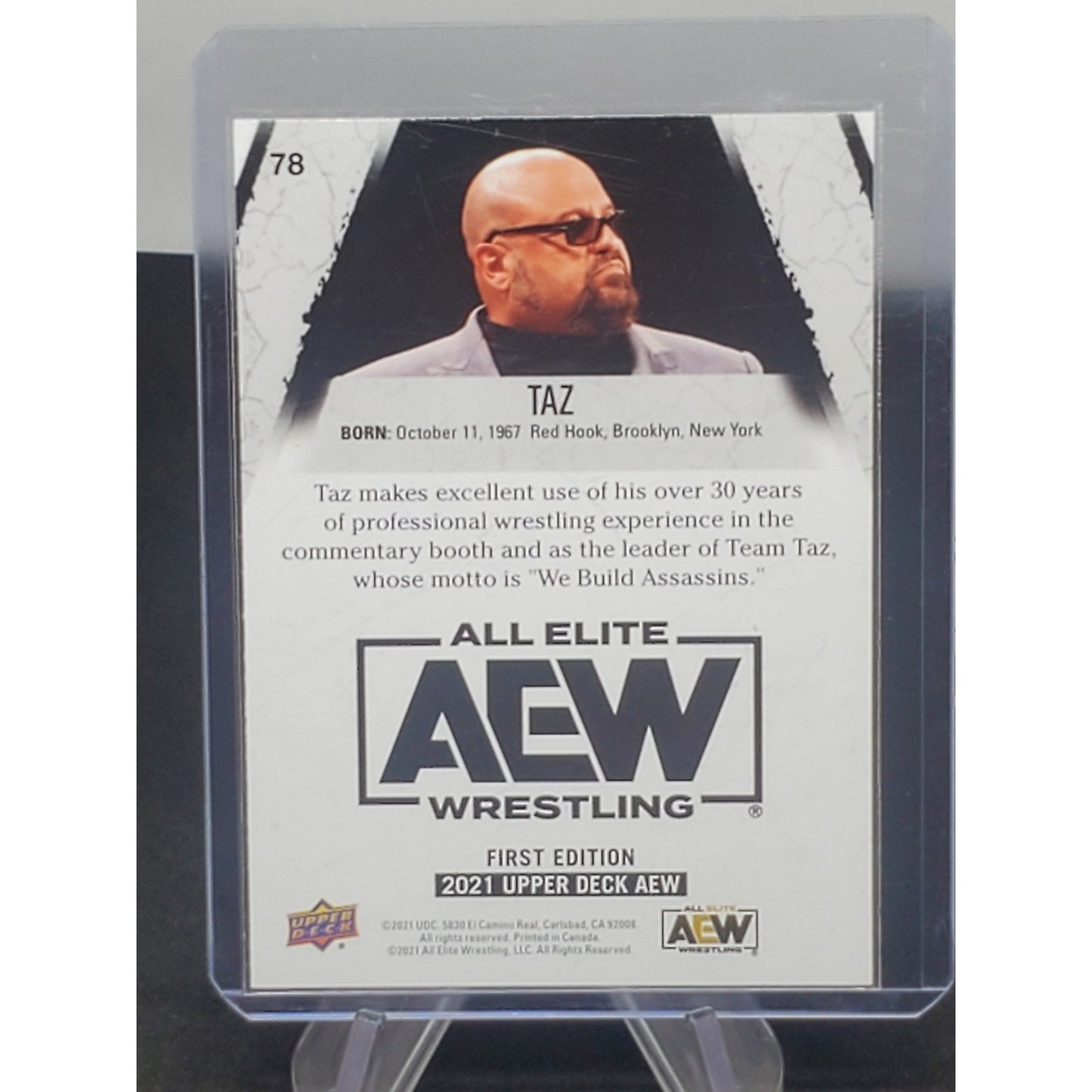 2021 Upper Deck AEW TAZ #78