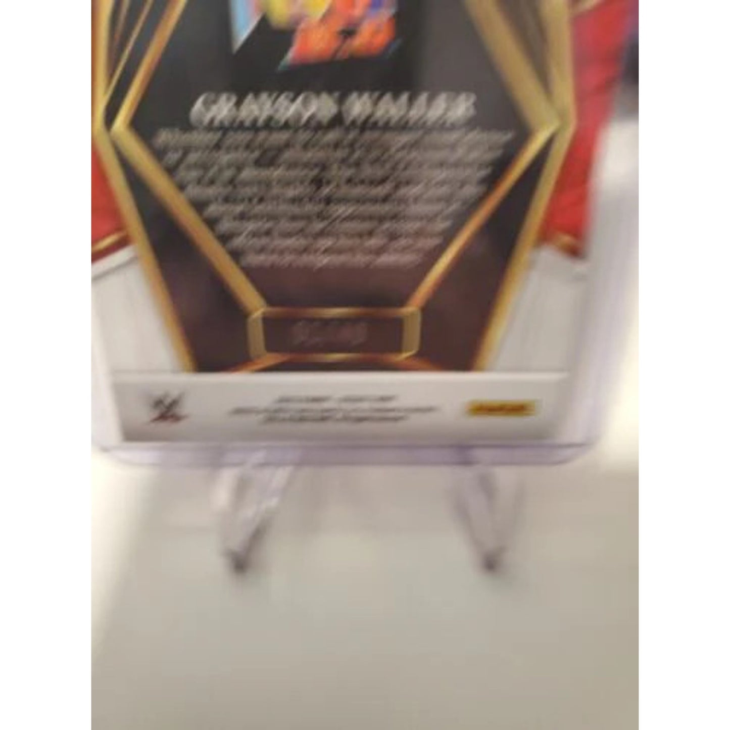 2022 Select Premier Level GRAYSON WALLER RC - Orange Prizm #1/49- WWE SSP ROOKIE