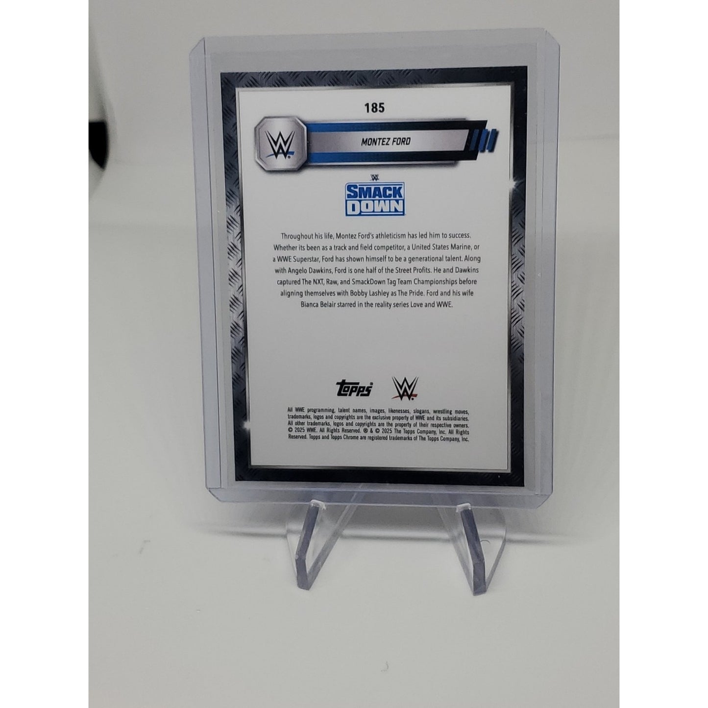 2025 WWE Topps Chrome Montez Ford X-Fractor