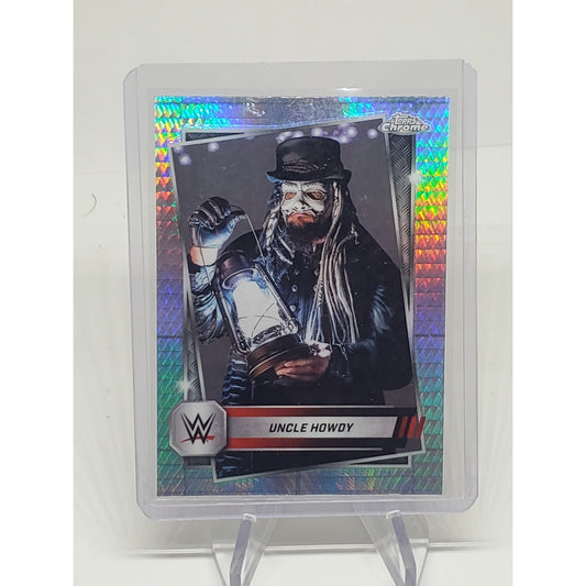 2025 Topps Chrome WWE Uncle Howdy #92 Prism Refractor