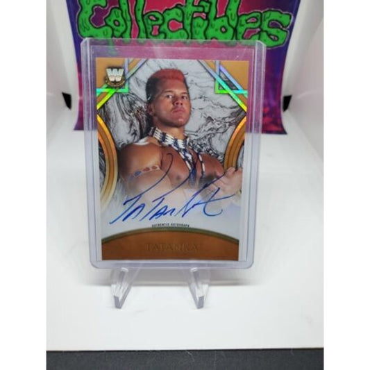 2018 Topps WWE Legends Tatanka Auto #40/99 WWE Autograph Hard Signed Tatonka