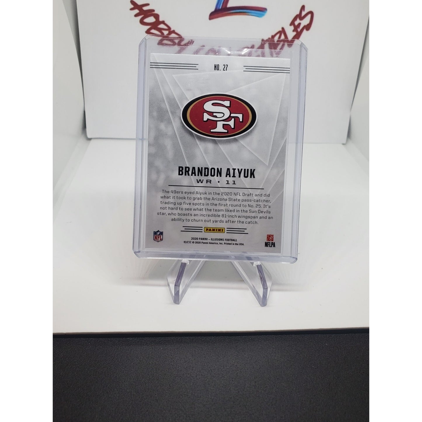 BRANDON AIYUK 2020 ILLUSIONS FOOTBALL ROOKIE PINK 49ERS RC /399