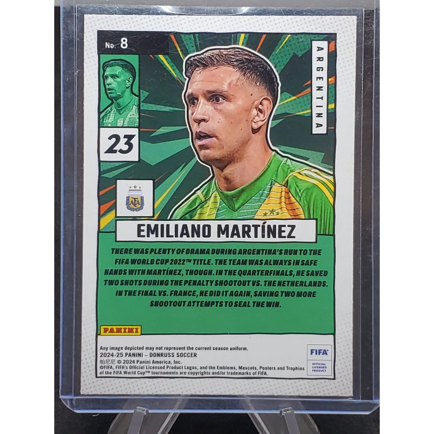 2024-25 Panini Donruss Fifa - Net Marvels Emiliano Martinez #8