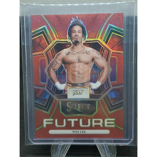 Wes Lee 93/99 2024 Select WWE #5 Future Red NXT