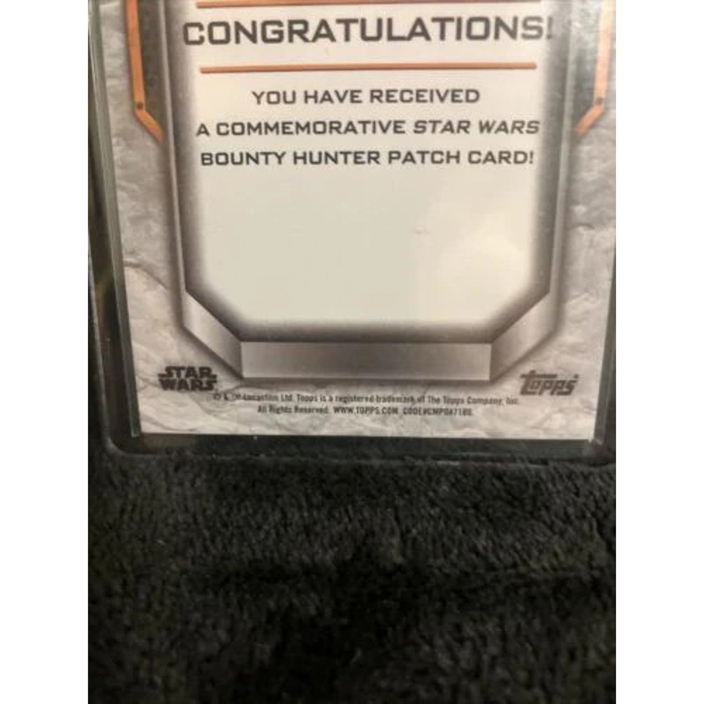 /250 EMBO 2022 TOPPS STAR WARS BOUNTY HUNTERS ORANGE PARALLEL Pack Fresh New