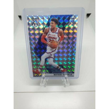 Silver Rookie RC Refractor 2019-2020 Panini Mosaic #245 Matisse Thybulle 76ers