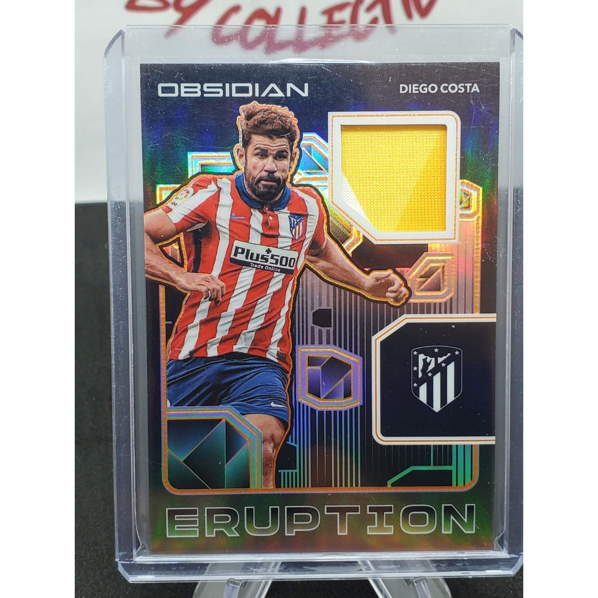 K202,552- 2020-21 Panini Obsidian Eruption Jersey Etch Orange #22 Diego Costa/50