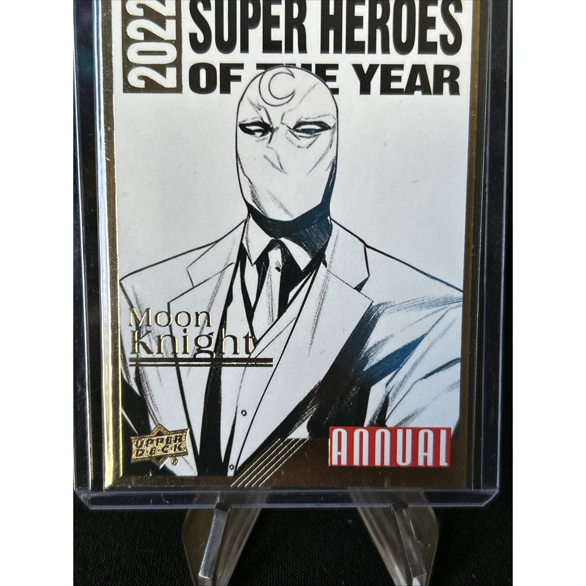 Upper Deck 2022-2023 Marvel Annual: Super Hears of the Year Moon Knight #MI6 New