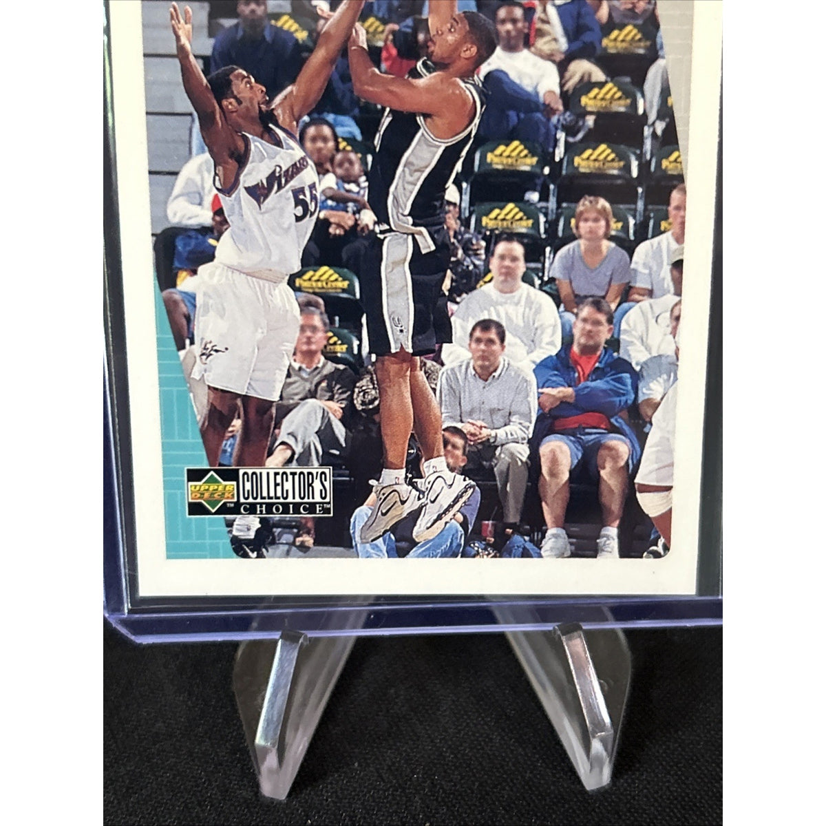 Tim Duncan 1997-98 Upper Deck RC Collector's Choice #323 Spurs - Excellent Cond