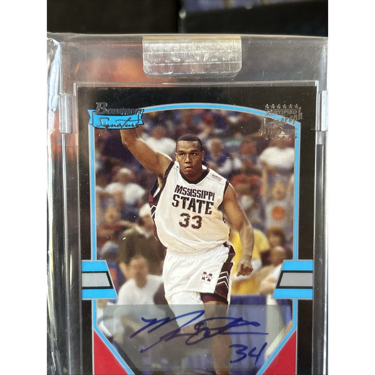 2003-04 BOWMAN SIGNATURE EDITION MARIO AUSTIN RC AUTO ROOKIE SP /1250 #76