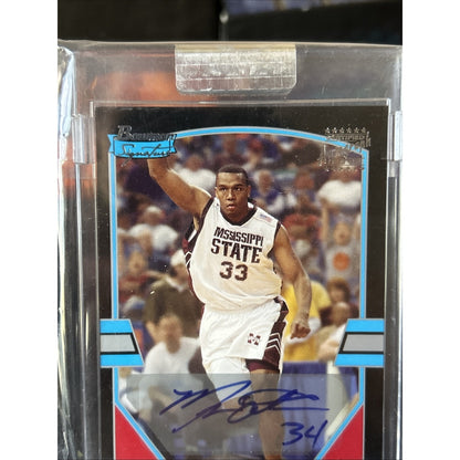 2003-04 BOWMAN SIGNATURE EDITION MARIO AUSTIN RC AUTO ROOKIE SP /1250 #76