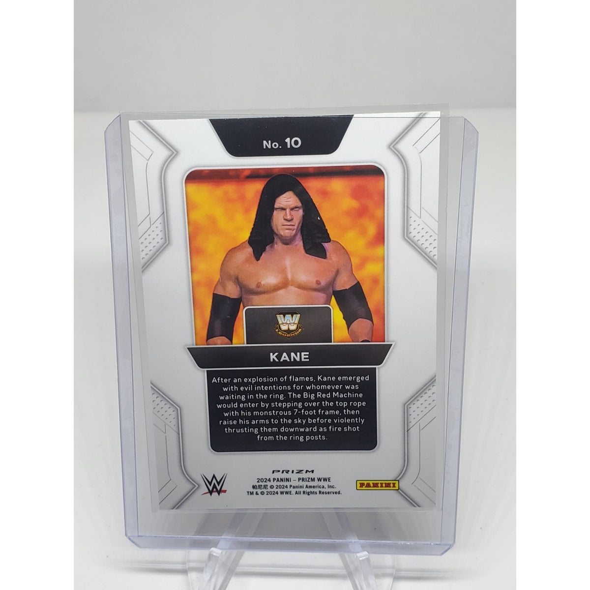 2024 Panini Prizm WWE - Prizmatic Entrances Under Card Prizm #10 Kane