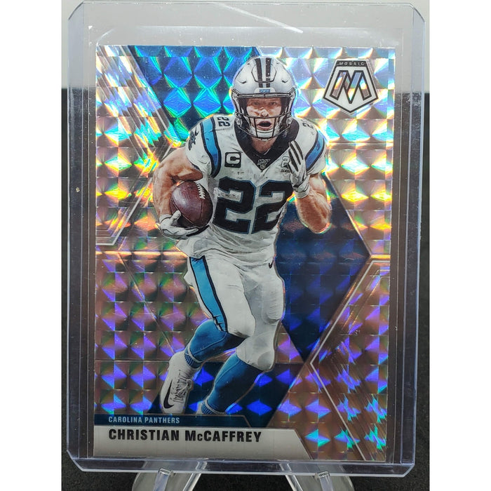 2020 Panini Mosaic - Christian McCaffrey #36 Mosaic Prizm
