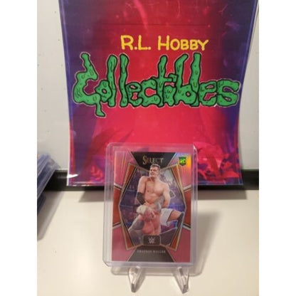 2022 Select Premier Level GRAYSON WALLER RC - Orange Prizm #1/49- WWE SSP ROOKIE