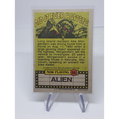 Fright Flicks 1988 Topps Card #86 (NM)