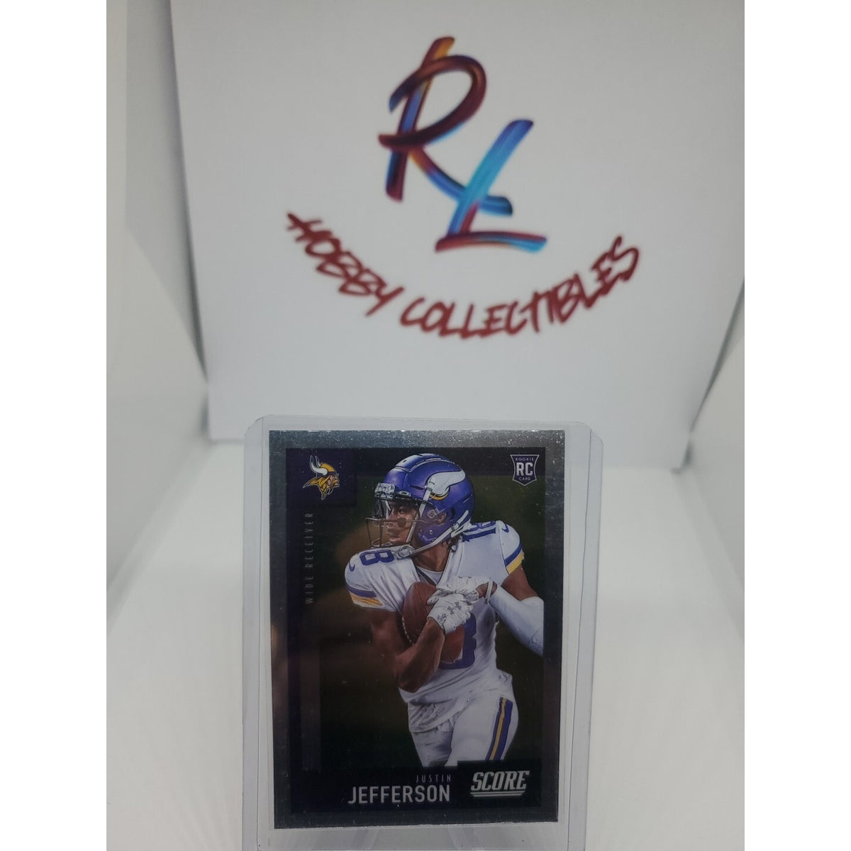 2020 NFL Chronicles Score Justin Jefferson Rookie Card #449 RC Vikings