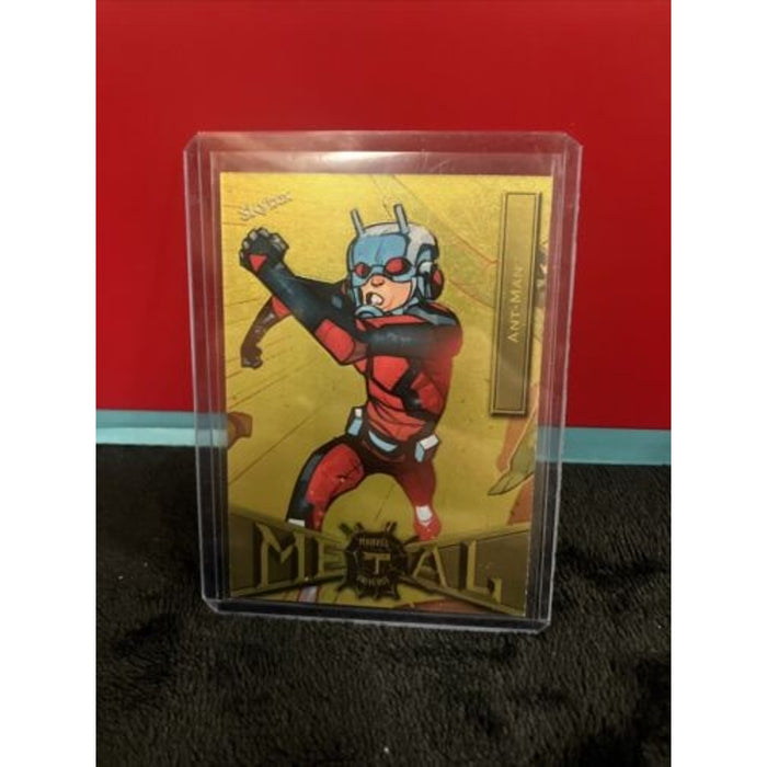GOLD FX UPPER DECK MARVEL METAL UNIVERSE #4 Retro PARALLEL Ant-Man 2021 Pack