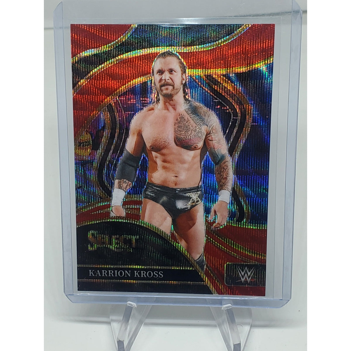 Karrion Kross Red 93/99 2024 Panini Select WWE No. 217