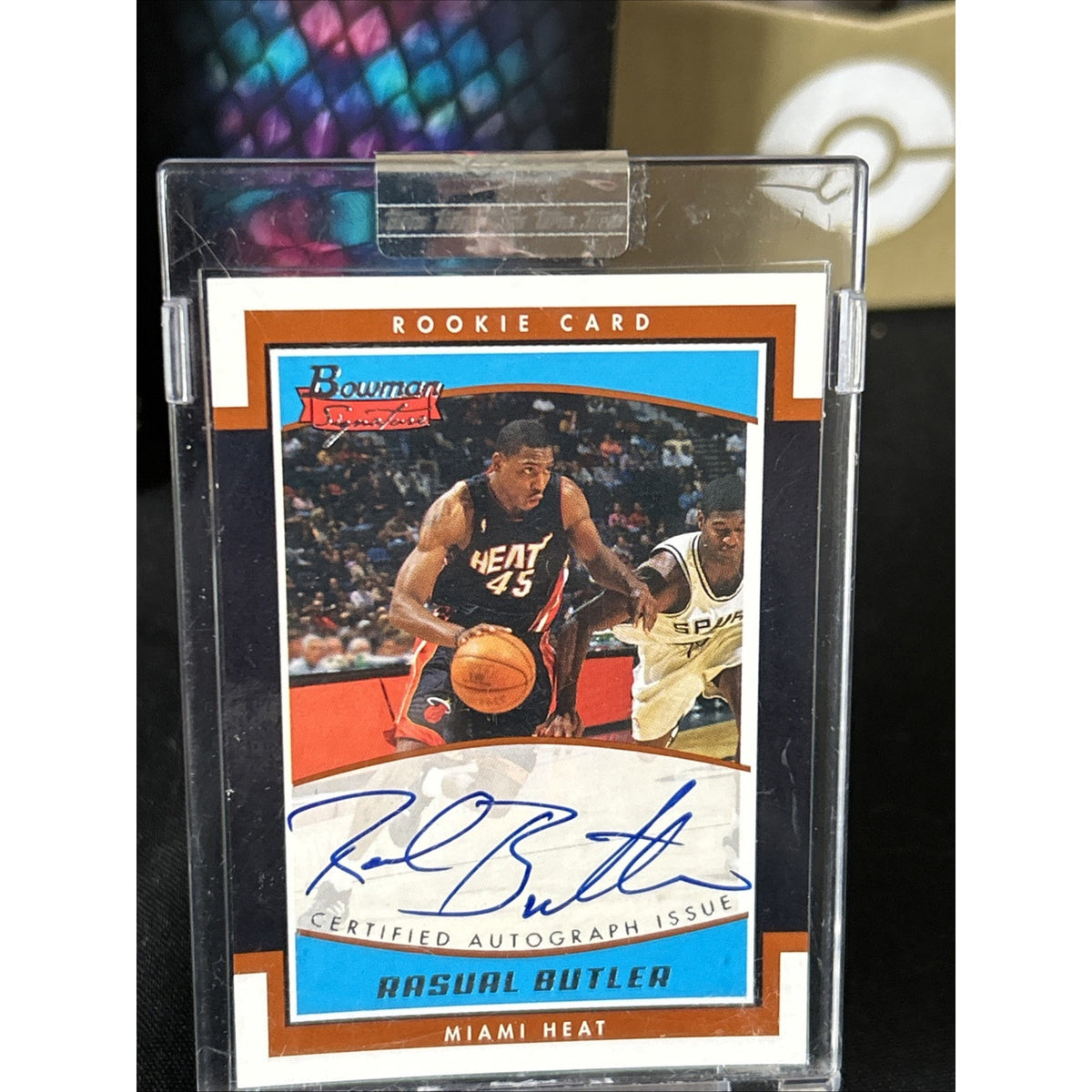 2002-03 Bowman Signature /999 Rasual Butler #SE-RB Rookie Auto RC