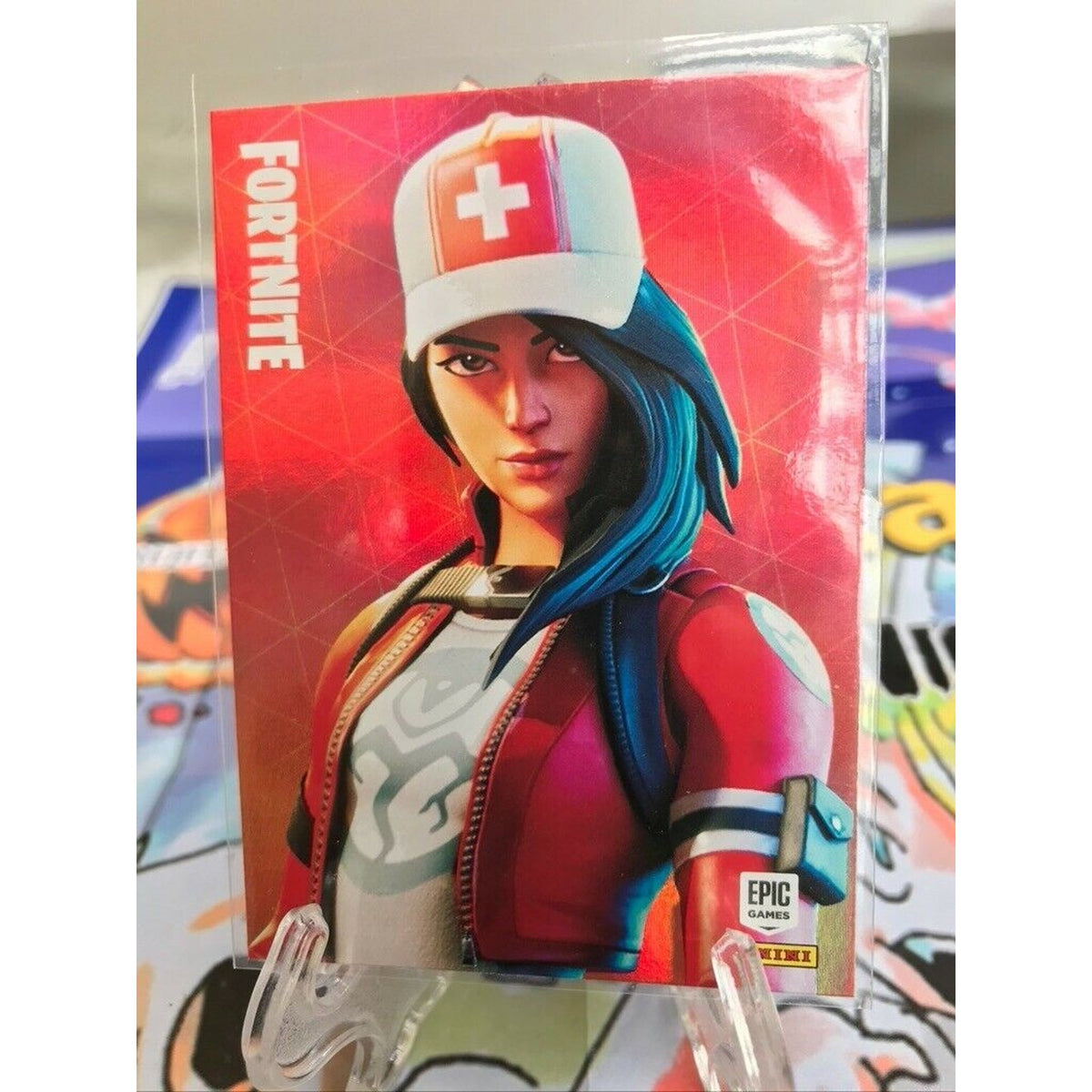 Holo Rare Card Fortnite Series 2 REMEDY #90 PACK FRESH BRAND NEW
