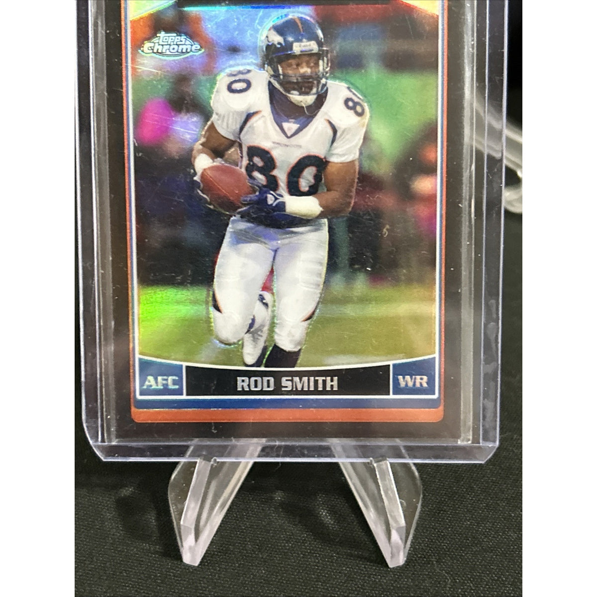 2006 Topps Chrome Black Refractor /199 Rod Smith #25 /