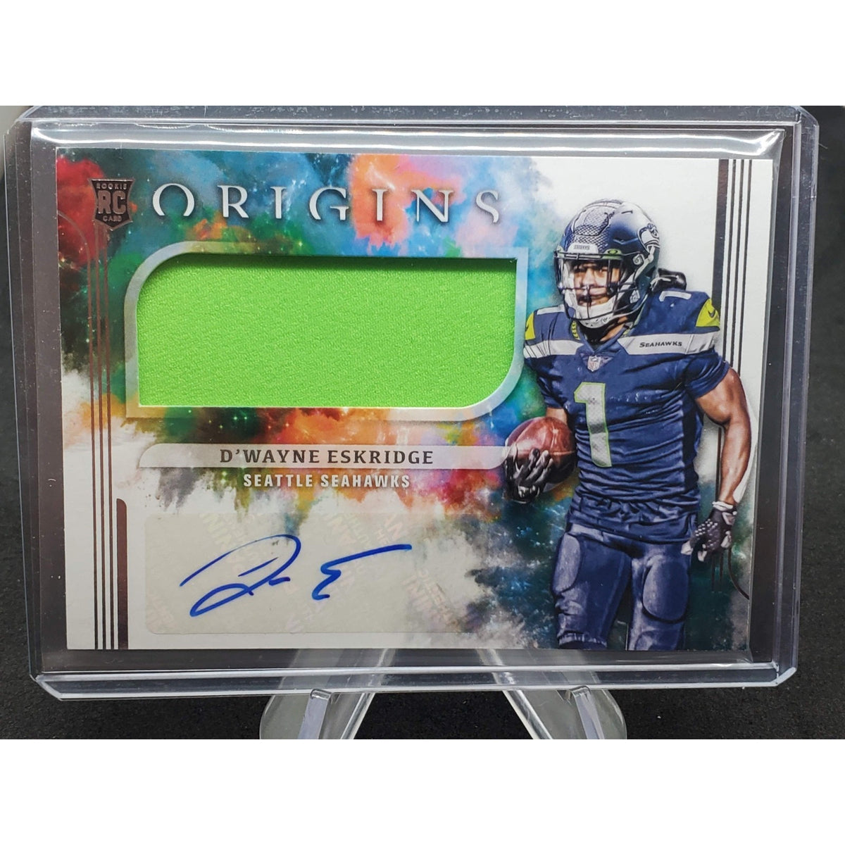 2021 Panini Origins - Rookie Jumbo Jersey Autographs D'Wayne Eskridge #175 (AU,