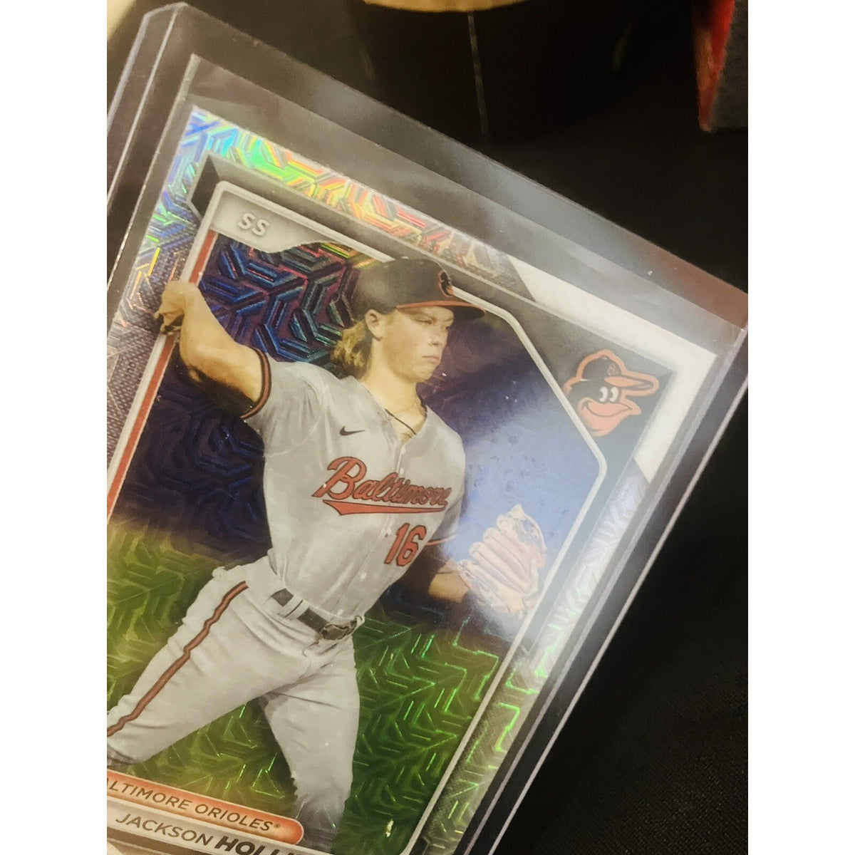 2024 Bowman Chrome Mega "Mojo Refractor" Jackson Holliday #BCP-47 Pack Fresh