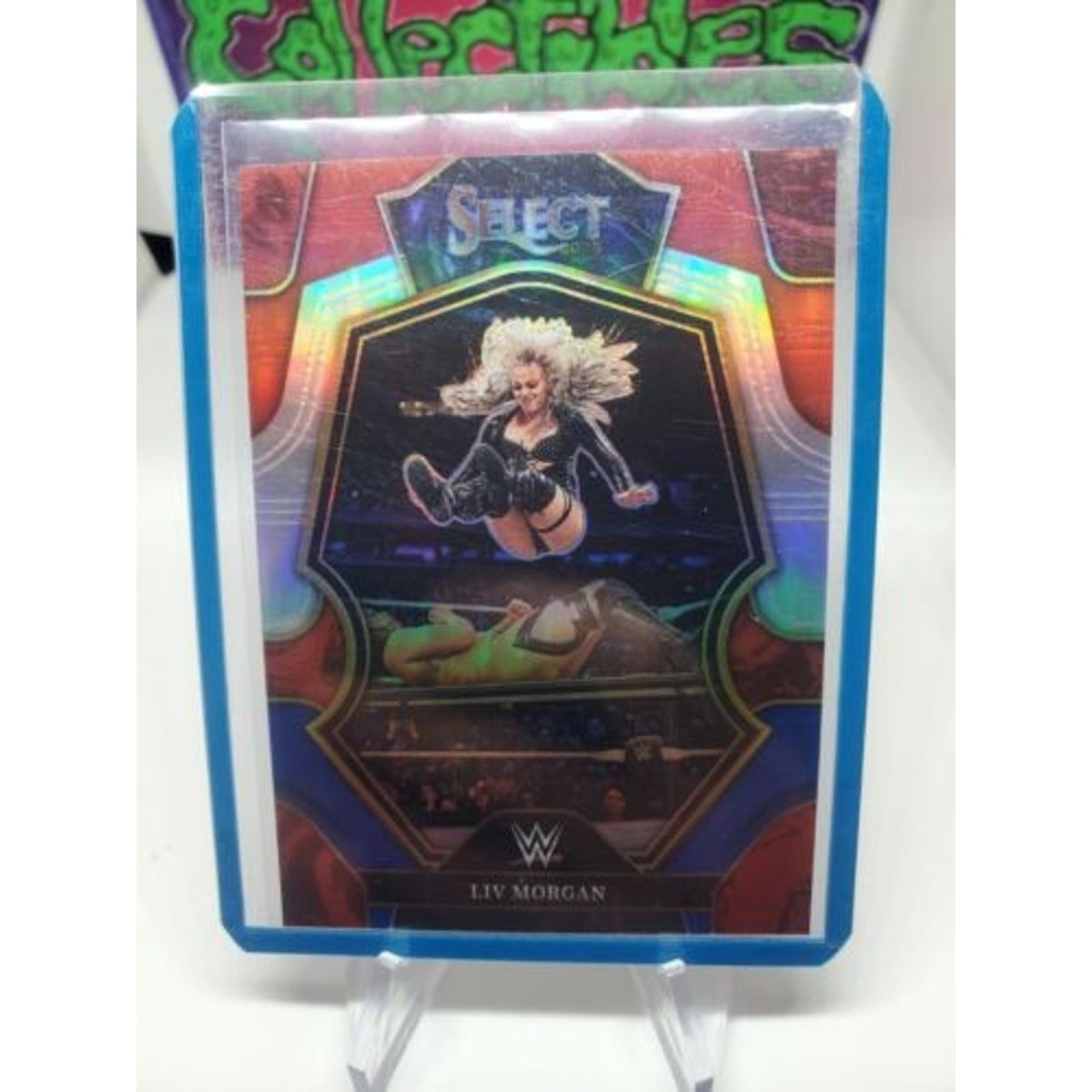 2023 #193 Liv Morgan Panini Select WWE SmackDown Premier Level Silver Prizm