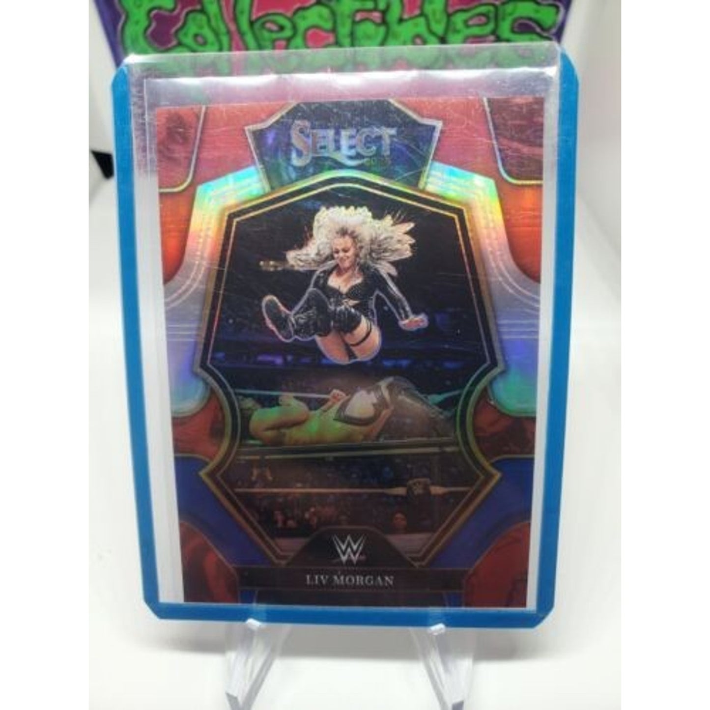 2023 #193 Liv Morgan Panini Select WWE SmackDown Premier Level Silver Prizm