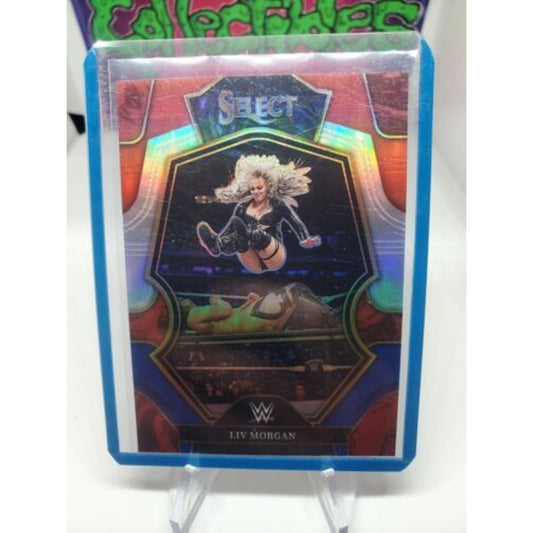 2023 #193 Liv Morgan Panini Select WWE SmackDown Premier Level Silver Prizm