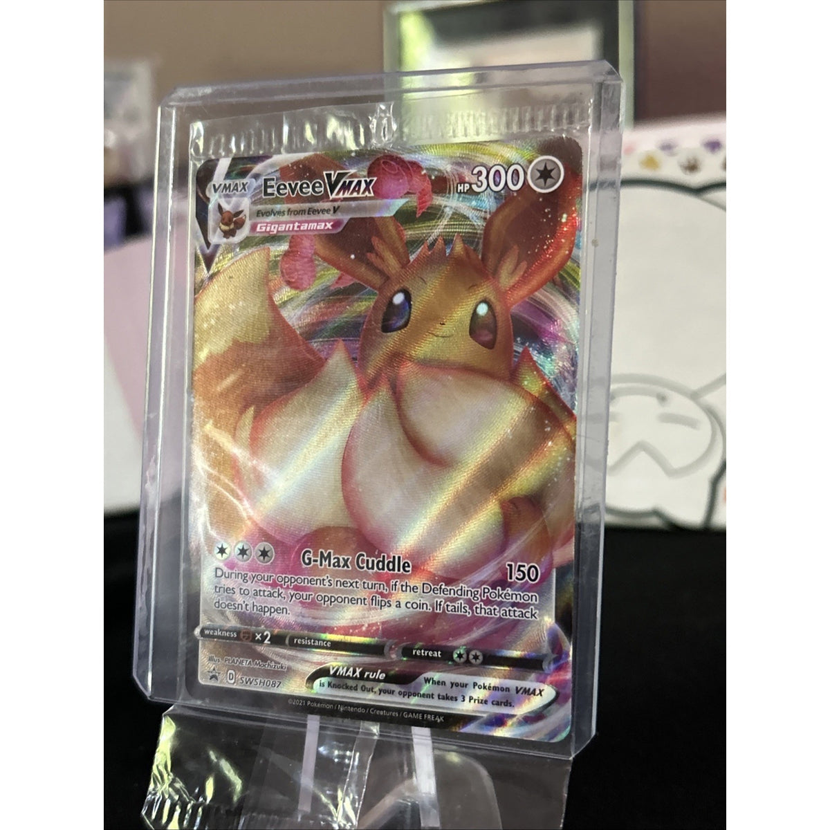 Eevee VMAX - SWSH087 - Pokemon Sword & Shield Promo FACTORY SEALED Ultra Rare NM