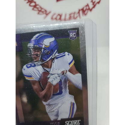 2020 NFL Chronicles Score Justin Jefferson Rookie Card #449 RC Vikings