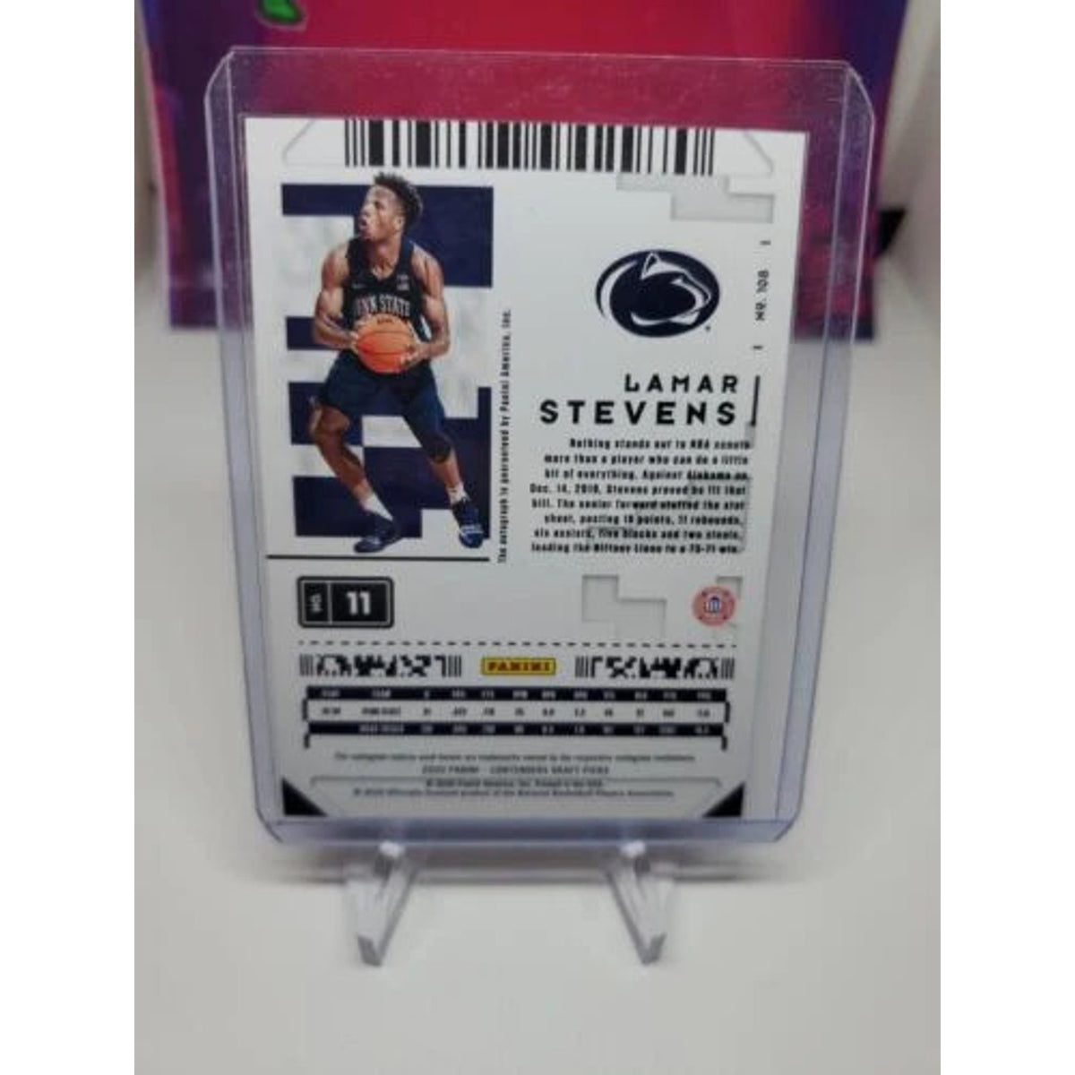 2020 Panini Contenders Draft Lamar Stevens 108 Rookie RC AUTO Red Foil Cavaliers