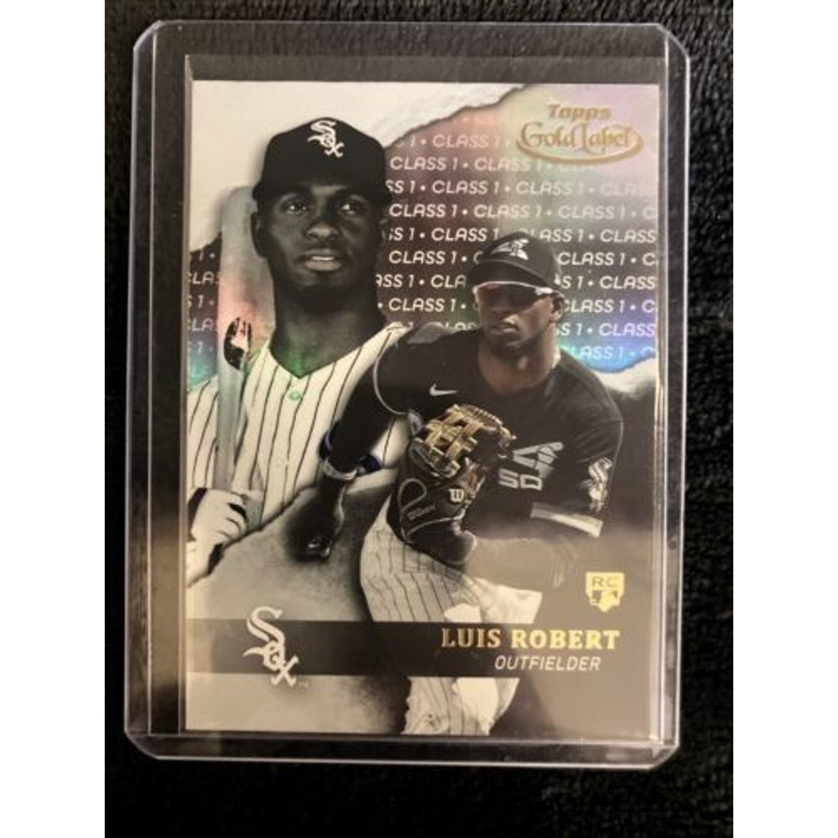 2020 Topps Gold Label LUIS ROBERT Rookie Class 1 and 2 #79 Both Rookie Cards New