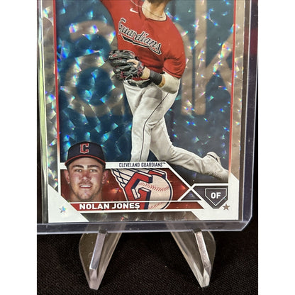 2023 Topps Series 1 NOLAN JONES Collectors Super Box Silver Foil Board RC #129