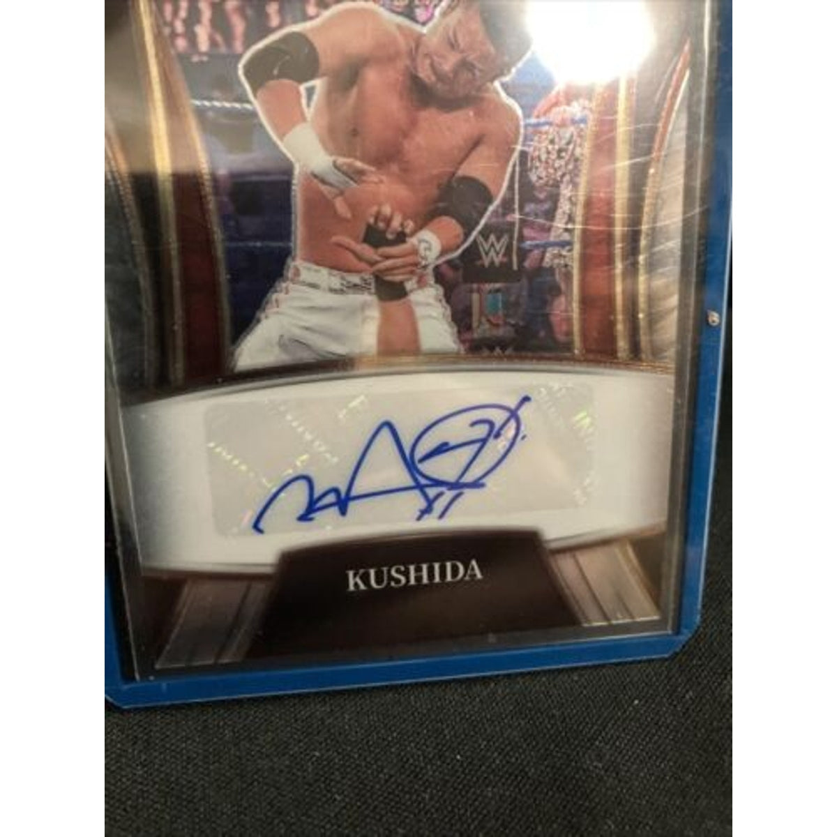 Kushida 2022 Panini Select WWE Signature Selections FLASH Auto Autograph SN-KSH