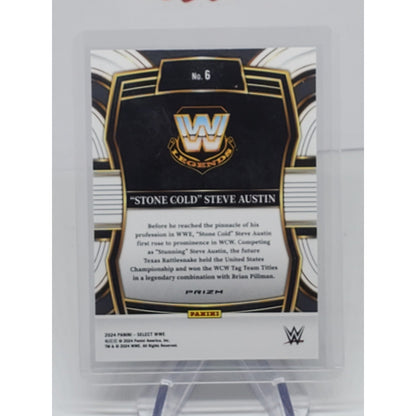 2024 WWE Select - "Stone Cold" Steve Austin - Phenomenon - Silver Prizm - #6