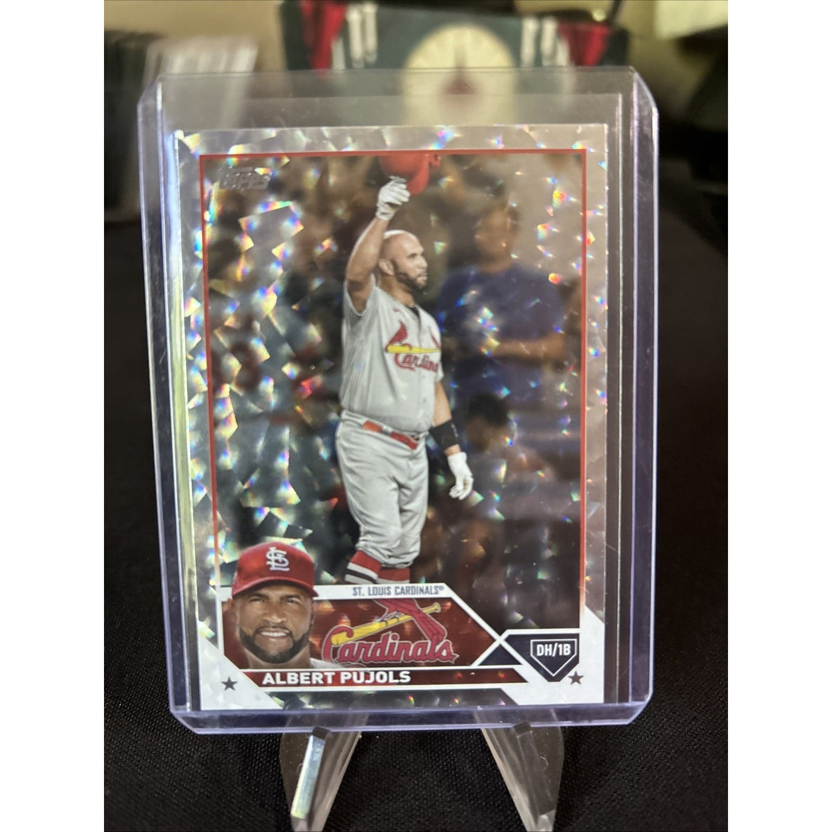 2023 Topps Series 1 - Albert Pujols #5 Collectors Super Box Silver Foil Board M