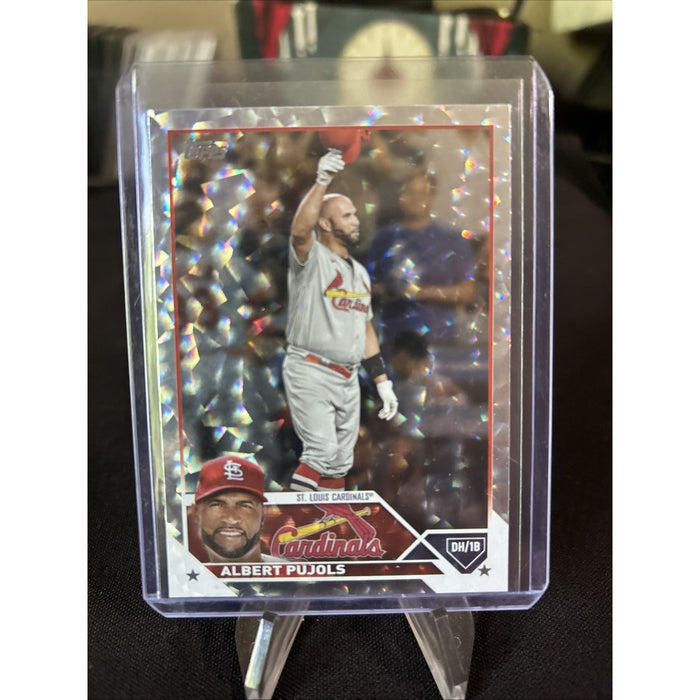 2023 Topps Series 1 - Albert Pujols #5 Collectors Super Box Silver Foil Board M