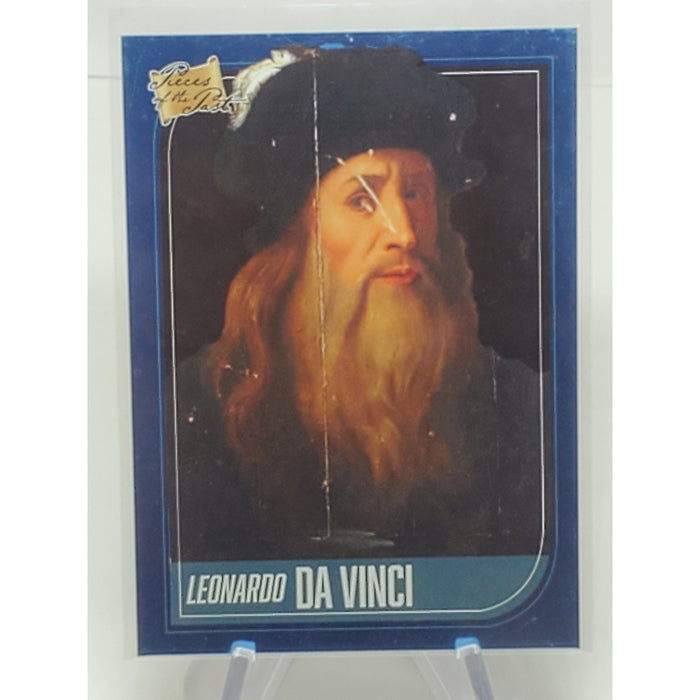 Leonardo Da Vinci #61 Blue - 2021 super break Pieces Of The Past