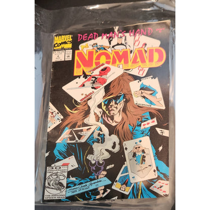 Marvel Comics Nomad #4 August 1992 S Clarke Hawbaker Cover