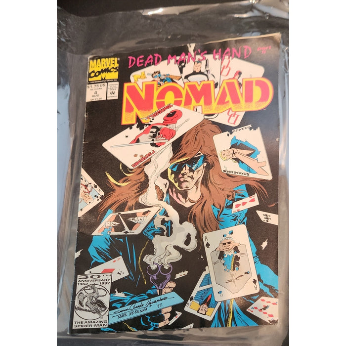 Marvel Comics Nomad #4 August 1992 S Clarke Hawbaker Cover
