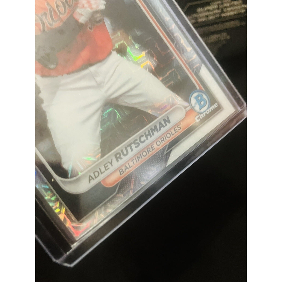 2024 Bowman - Chrome Mojo Refractor #77 Adley Rutschman Pack Fresh New Mint