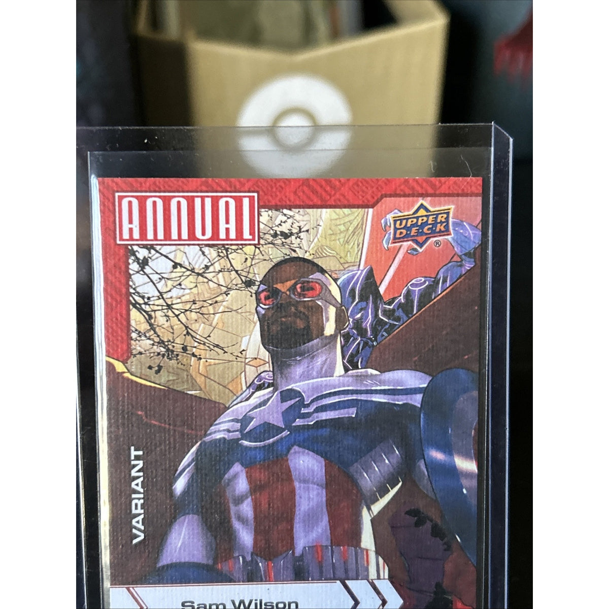 Sam Wilson parallel - 2022-23 Upper Deck Marvel Annual Canvas Variant - 76 - New