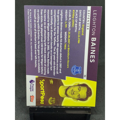 2017-18 Topps Premier League Platinum - Leighton Baines #32