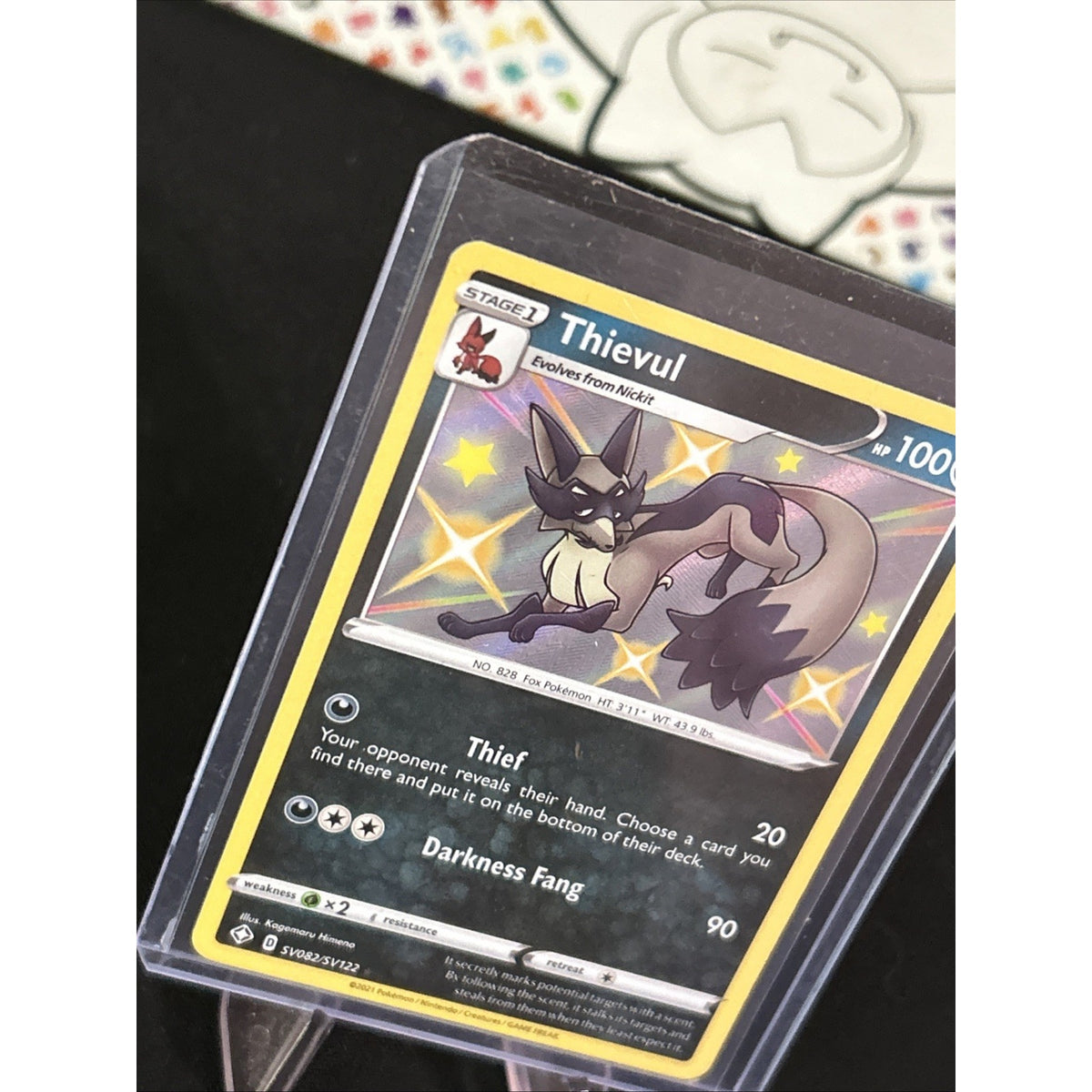 Thievul SV082/SV122 Shining Fates: Shiny Vault Holo - Pack Fresh New - Top Load