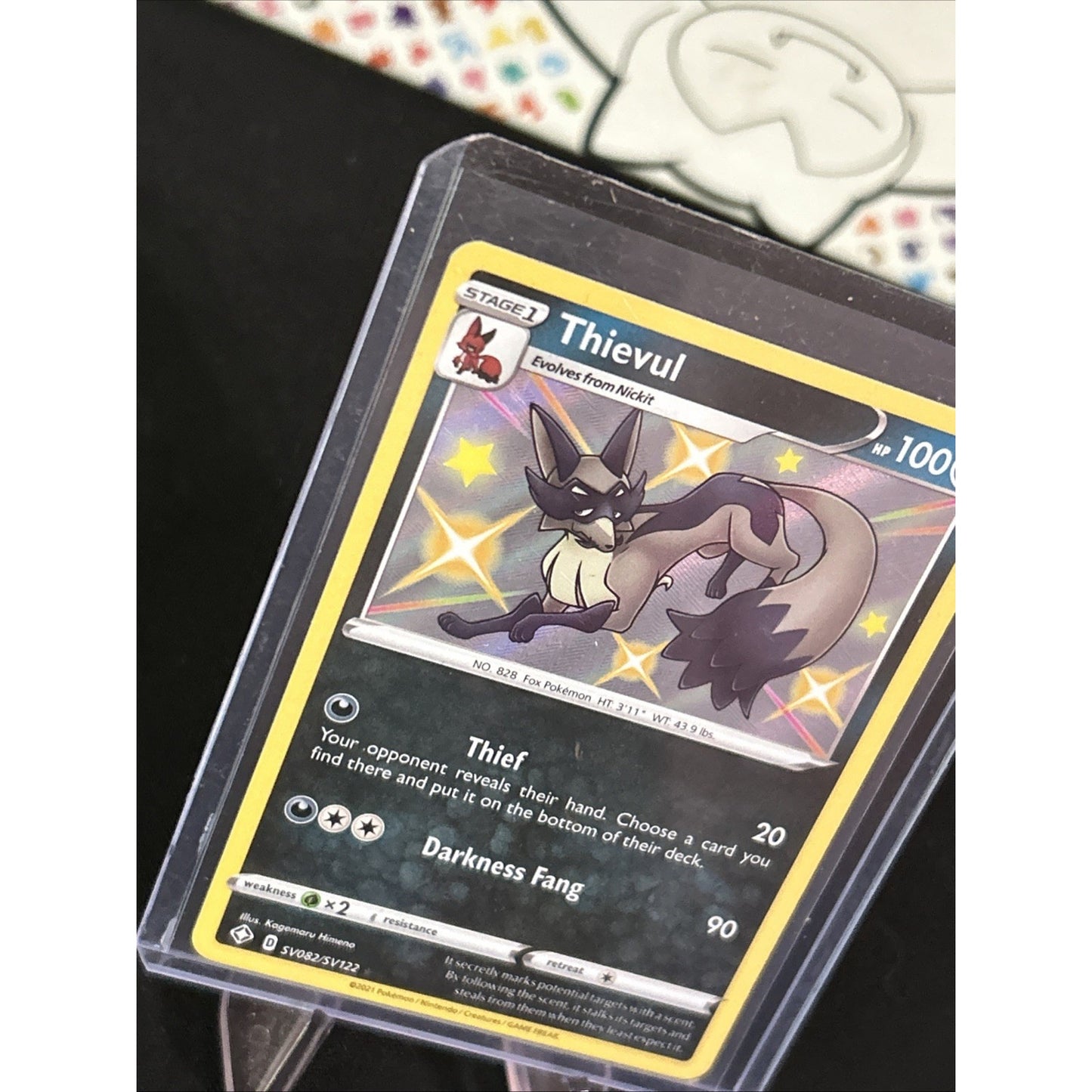 Thievul SV082/SV122 Shining Fates: Shiny Vault Holo - Pack Fresh New - Top Load