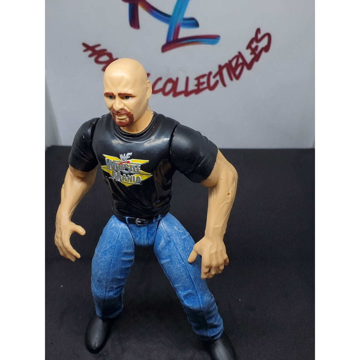 Jakks WWE Stone Cold Wrestling Figure WWF
