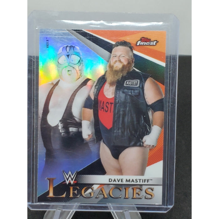2021 Topps Finest WWE Legacies #L-16 Dave Mastiff / Vader - Free Shipping